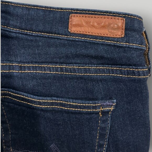 Adriano Goldschmied AG Jeans Women's 29R The Legging Super Skinny DARK BLUE WASH - Picture 9 of 16